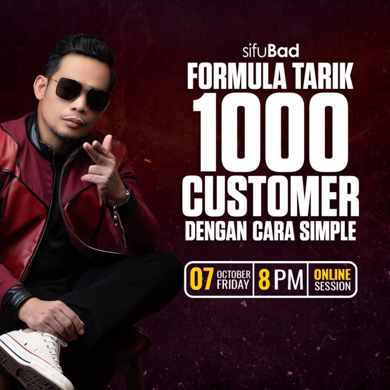 FORMULA TARIK 1000 CUSTOMER PERTAMA DENGAN CARA SIMPLE | 7 OCT 2022